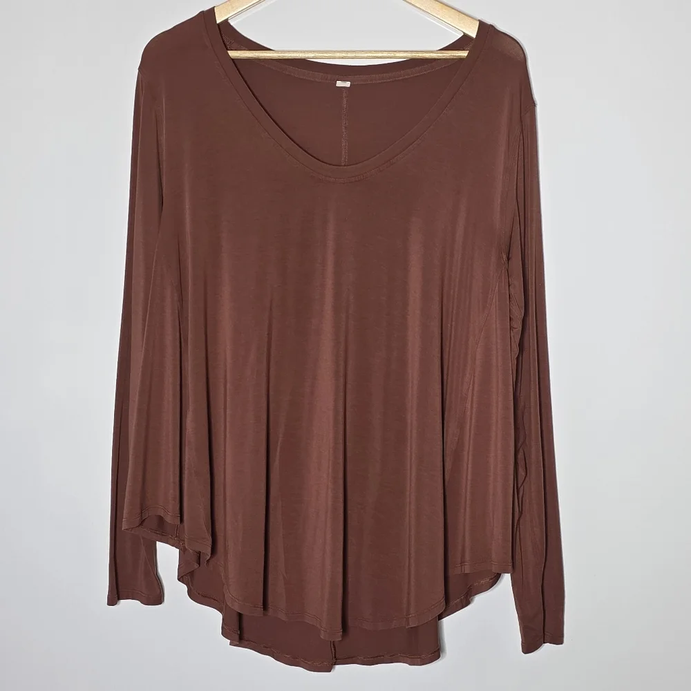 Lululemon up for down time top soft and stretchy long sleeve casual shirt - Picture 1 of 10